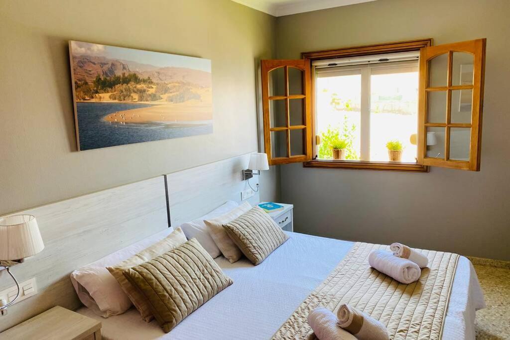 2 Apartments With Private Pool At Villa Diaz Aleman Salobre  Eksteriør billede