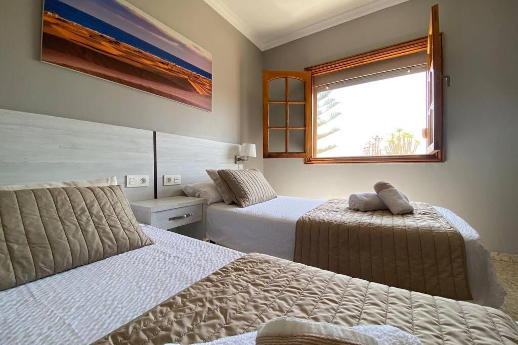 2 Apartments With Private Pool At Villa Diaz Aleman Salobre  Eksteriør billede