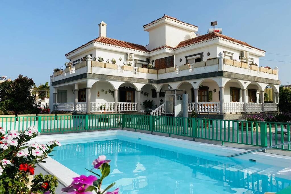 2 Apartments With Private Pool At Villa Diaz Aleman Salobre  Eksteriør billede